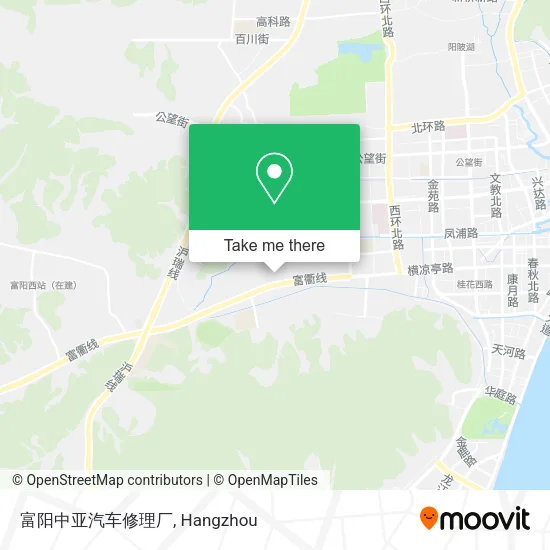 富阳中亚汽车修理厂 map