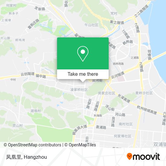凤凰里 map