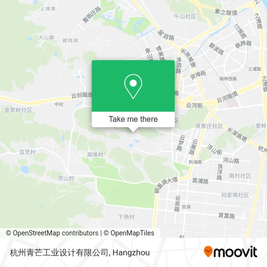 杭州青芒工业设计有限公司 map