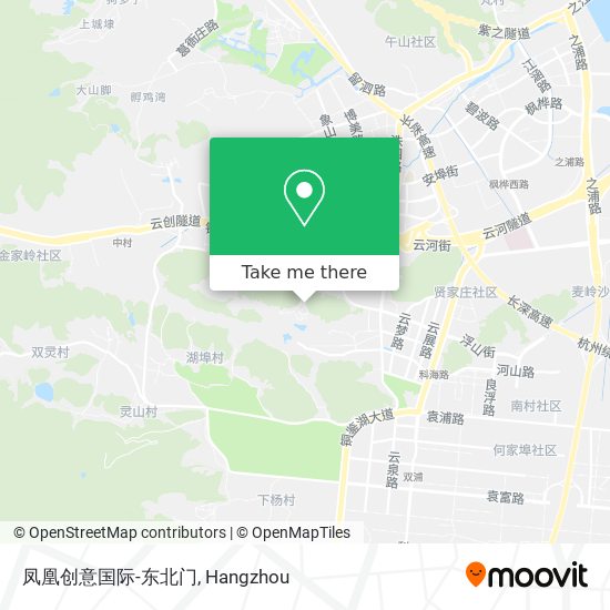 凤凰创意国际-东北门 map
