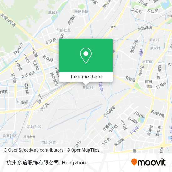 杭州多哈服饰有限公司 map