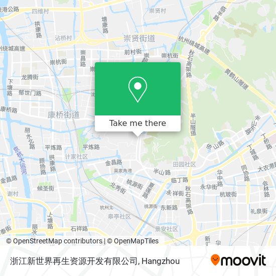 浙江新世界再生资源开发有限公司 map