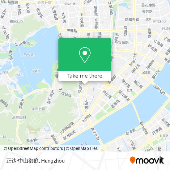正达·中山御庭 map