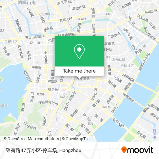 采荷路47弄小区-停车场 map