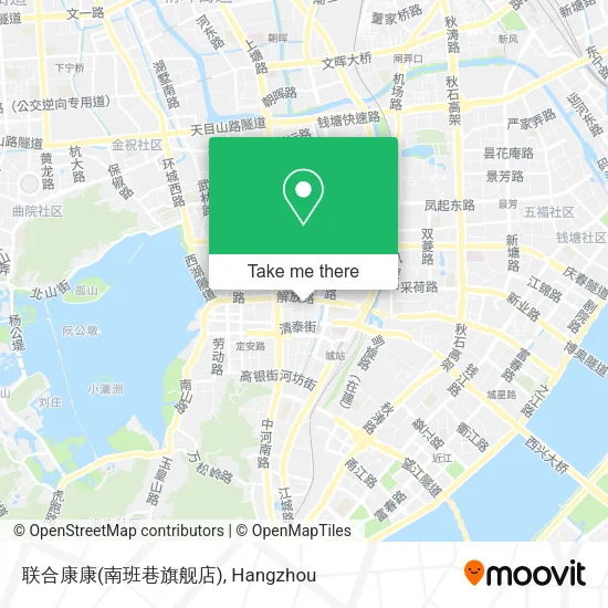 联合康康(南班巷旗舰店) map