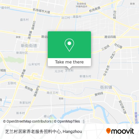 芝兰村居家养老服务照料中心 map
