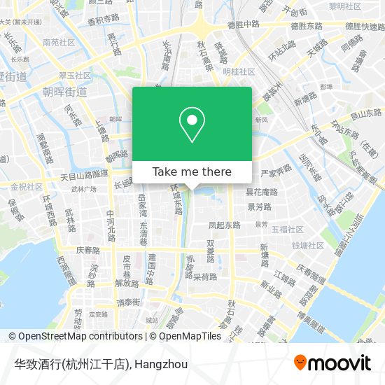 华致酒行(杭州江干店) map