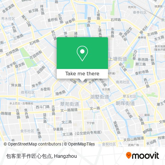 包客里手作匠心包点 map