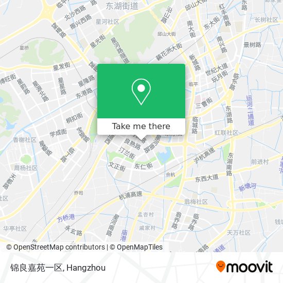 锦良嘉苑一区 map