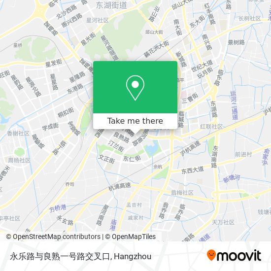 永乐路与良熟一号路交叉口 map
