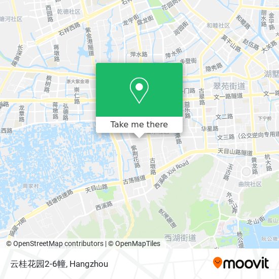 云桂花园2-6幢 map