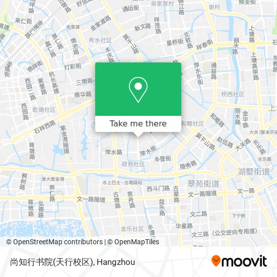 尚知行书院(天行校区) map