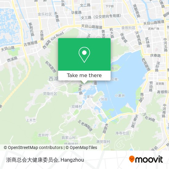 浙商总会大健康委员会 map