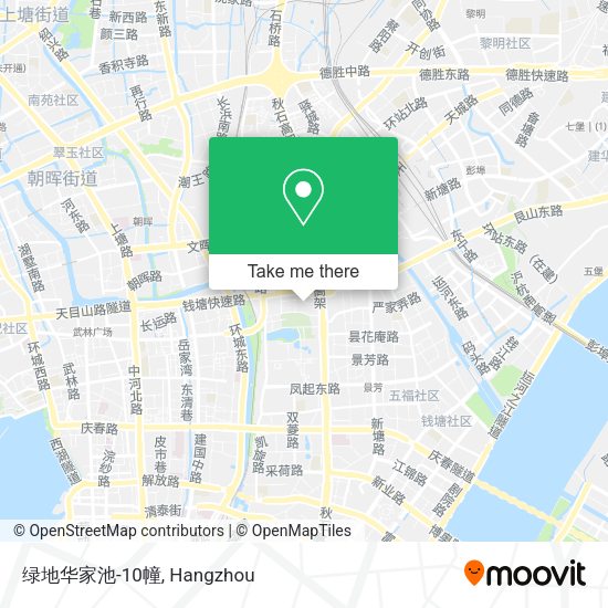 绿地华家池-10幢 map