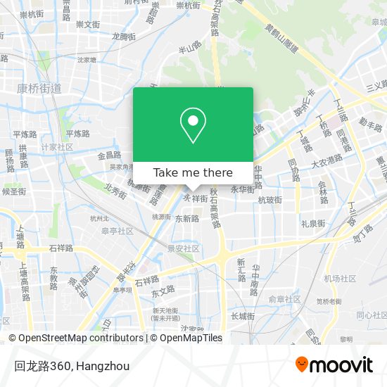 回龙路360 map