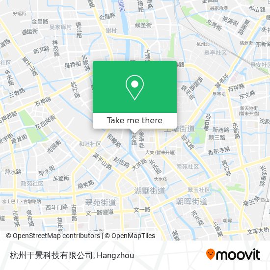 杭州干景科技有限公司 map