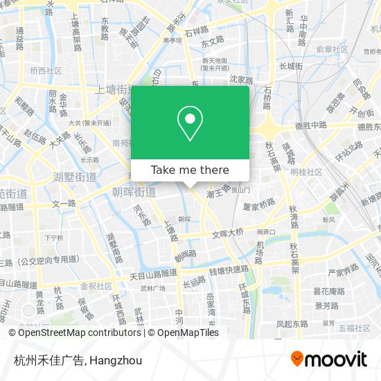 杭州禾佳广告 map