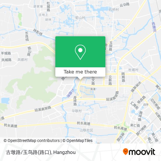 古墩路/玉鸟路(路口) map