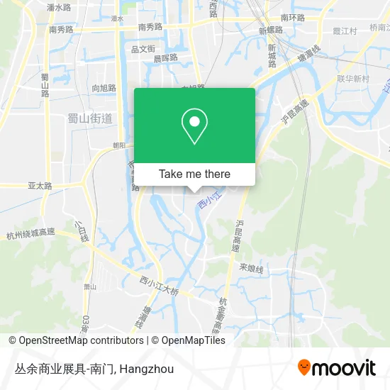 丛余商业展具-南门 map