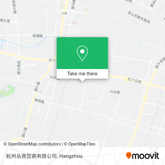 杭州丛燕贸易有限公司 map