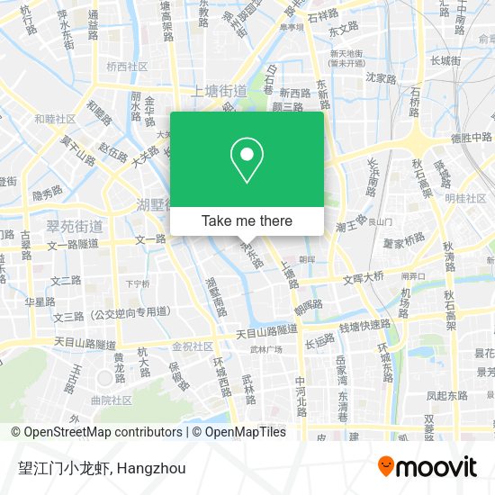 望江门小龙虾 map