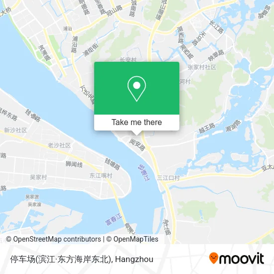 停车场(滨江·东方海岸东北) map