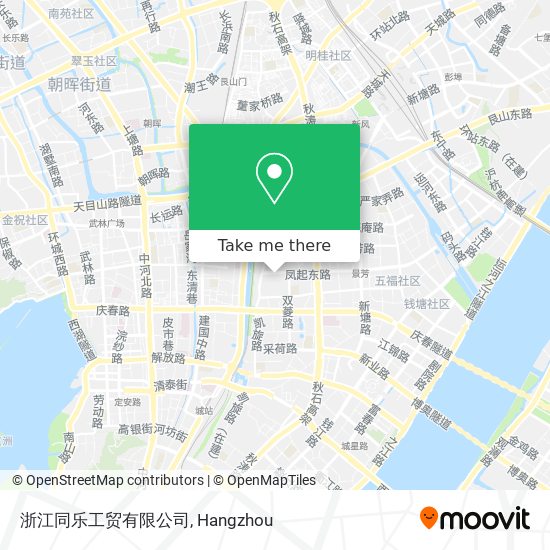 浙江同乐工贸有限公司 map