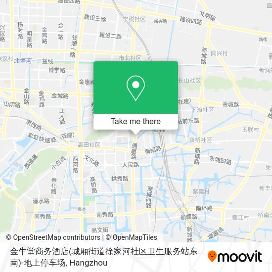 金牛堂商务酒店(城厢街道徐家河社区卫生服务站东南)-地上停车场 map