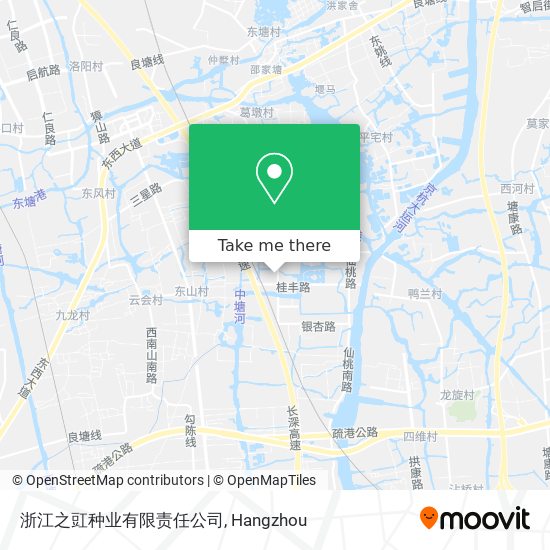 浙江之豇种业有限责任公司 map