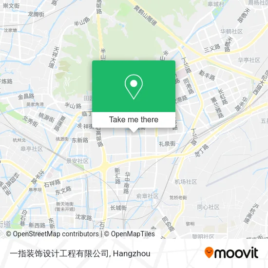 一指装饰设计工程有限公司 map