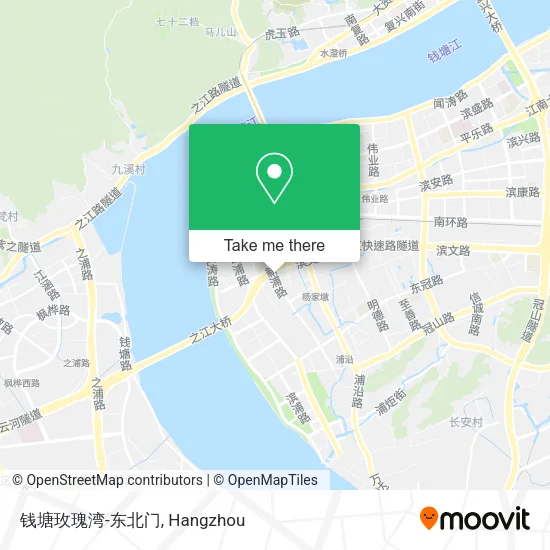 钱塘玫瑰湾-东北门 map