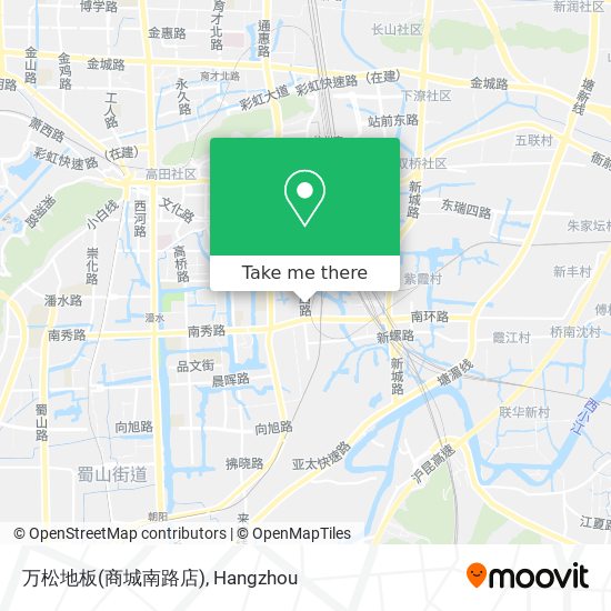 万松地板(商城南路店) map