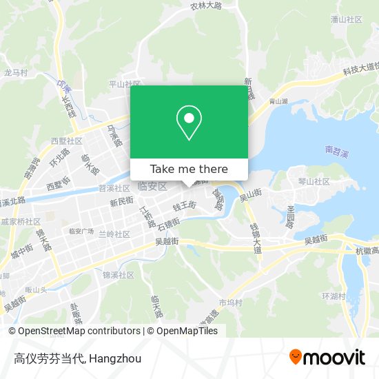 高仪劳芬当代 map