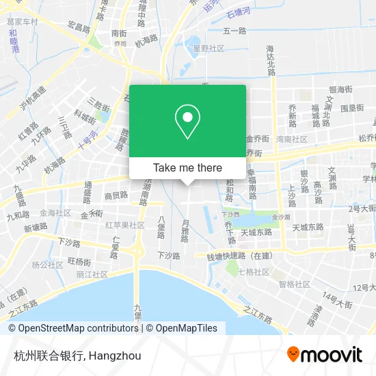 杭州联合银行 map
