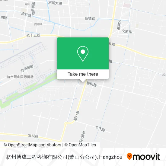 杭州博成工程咨询有限公司(萧山分公司) map