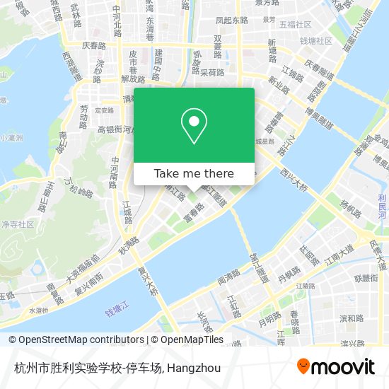 杭州市胜利实验学校-停车场 map
