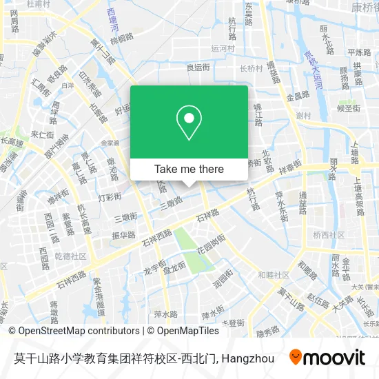 莫干山路小学教育集团祥符校区-西北门 map