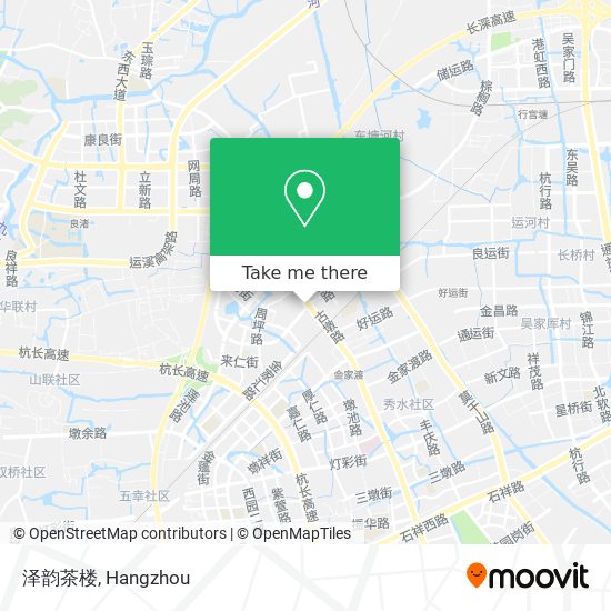 泽韵茶楼 map