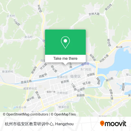 杭州市临安区教育研训中心 map