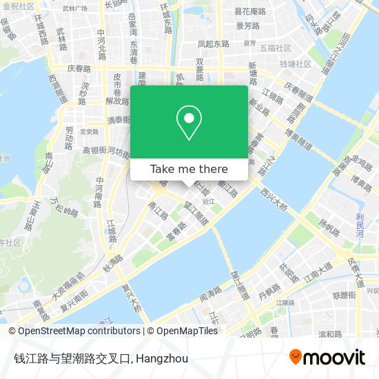 钱江路与望潮路交叉口 map