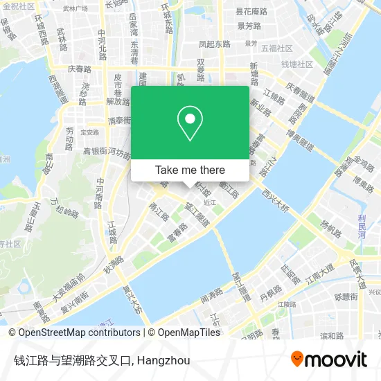 钱江路与望潮路交叉口 map