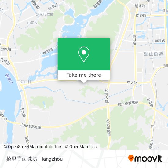 拾里香卤味坊 map