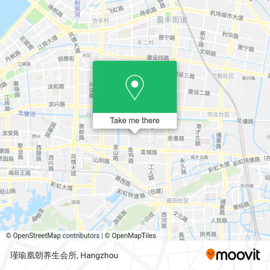 瑾瑜凰朝养生会所 map