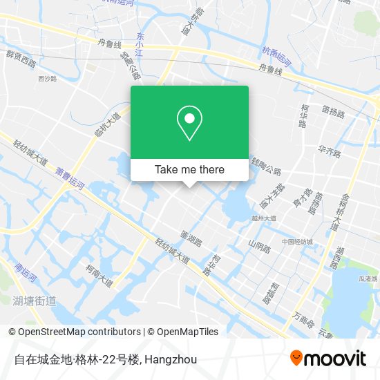 自在城金地·格林-22号楼 map