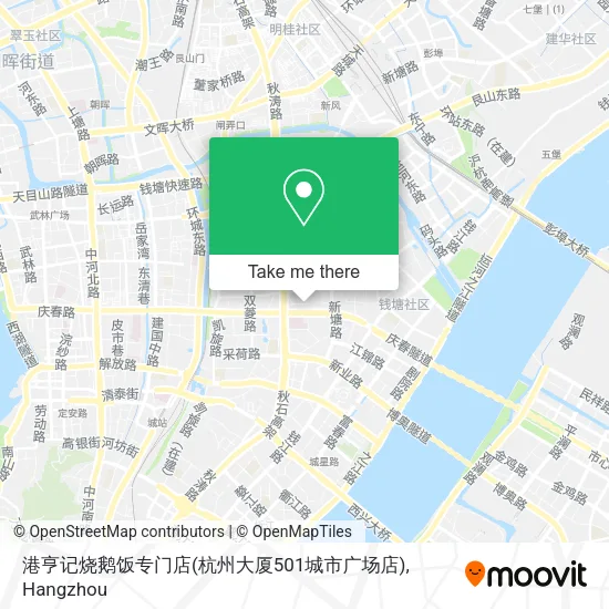 港亨记烧鹅饭专门店(杭州大厦501城市广场店) map