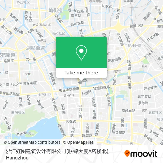 浙江虹图建筑设计有限公司(联锦大厦A塔楼北) map