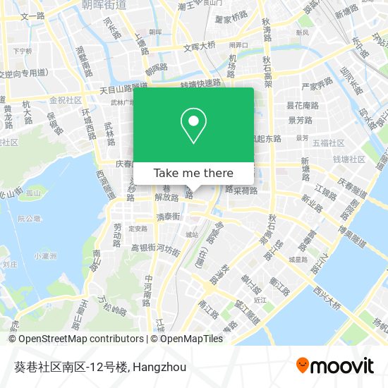 葵巷社区南区-12号楼 map