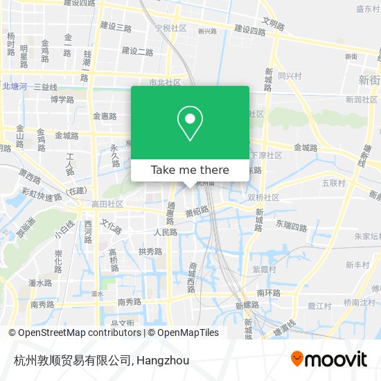 杭州敦顺贸易有限公司 map