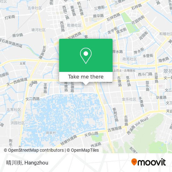 晴川街 map