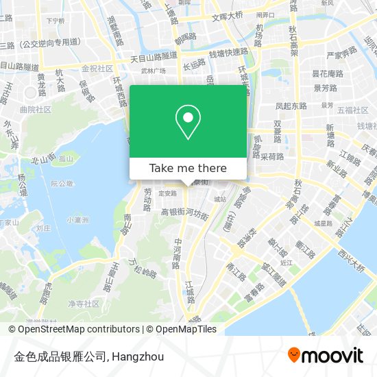 金色成品银雁公司 map